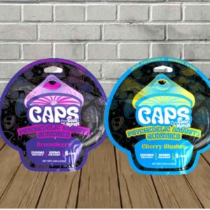 Caps Psychedelic Amanita Gummies By Good Morels