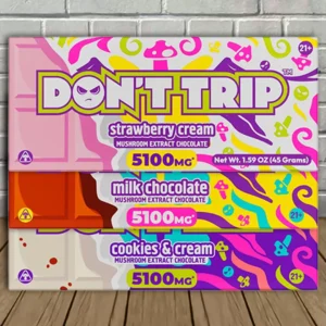 Dozo Don’t Trip Chocolate Bar 5100mg