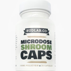 Bud Lab Microdose Shroom Caps 100mg (3g per Bottle)