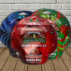 Cosmic Caps Amanita Muscaria Mush Gummies 6000mg
