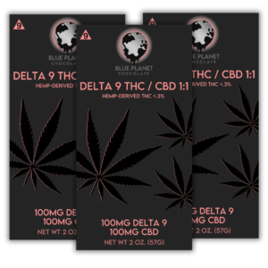 Delta 9 / CBD 1:1 Bar - 3 Pack