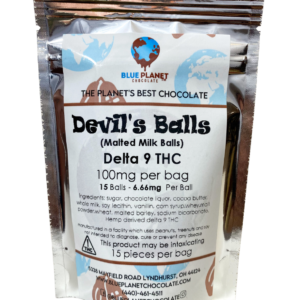 Delta 9 Devil's Malted Milk Balls - 100mg