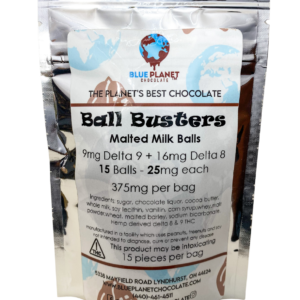 Ball Busters Delta 9/ Delta 8 Malted Milk Balls - 375mg